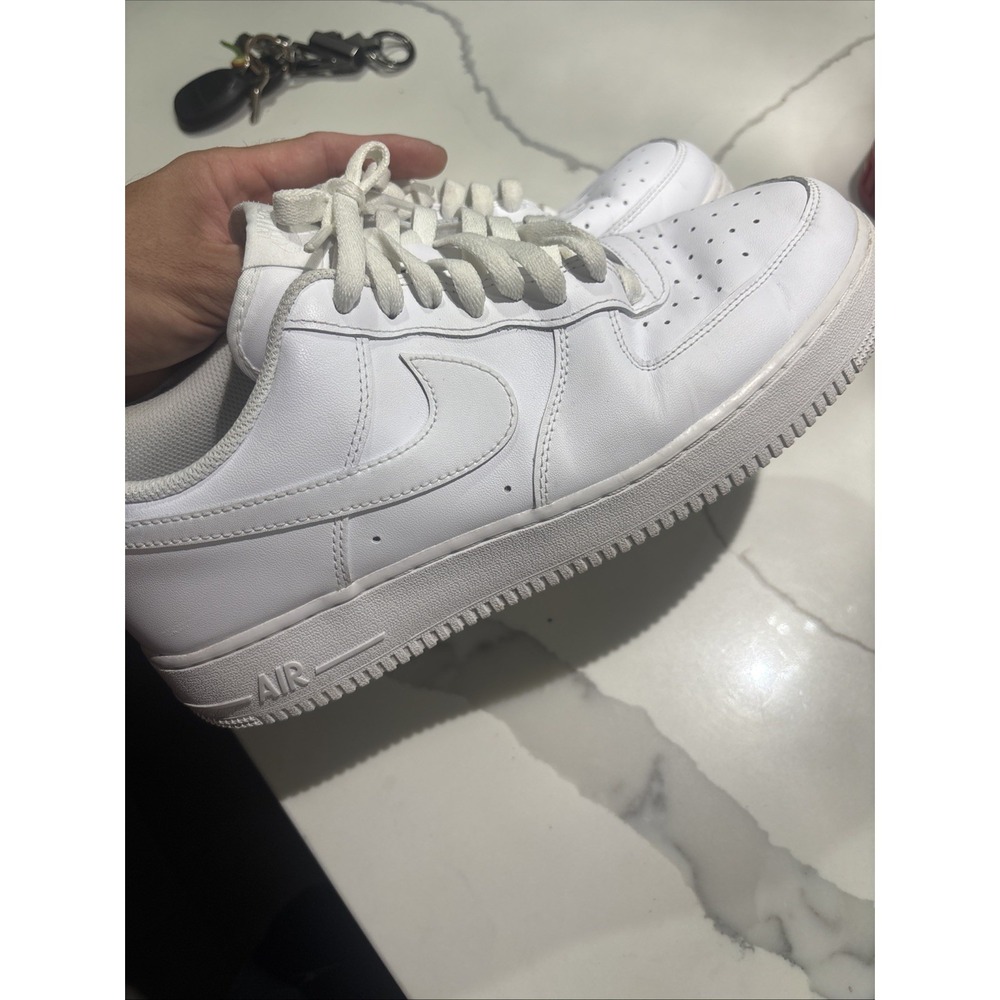 Size 11.5 - Nike Air Force 1 '07 Low Triple White